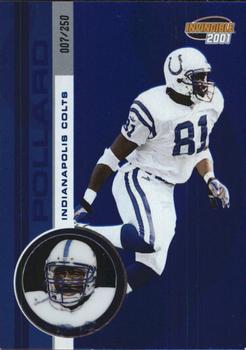 2001 Pacific Invincible - Blue #100 Marcus Pollard Front