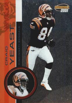 2001 Pacific Invincible - Retail #54 Craig Yeast Front