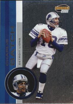 2001 Pacific Invincible - Retail #78 Charlie Batch Front
