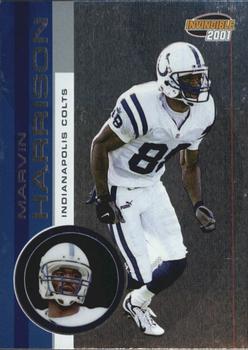 2001 Pacific Invincible - Retail #96 Marvin Harrison Front
