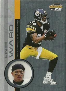 2001 Pacific Invincible - Retail #197 Hines Ward Front