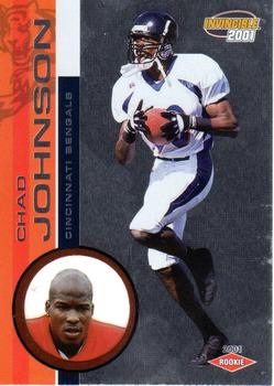 2001 Pacific Invincible - Retail #261 Chad Johnson Front