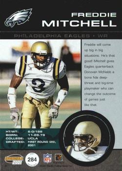 2001 Pacific Invincible - Retail #284 Freddie Mitchell Back