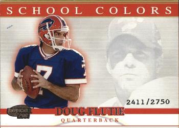 2001 Pacific Invincible - School Colors #1 Doug Flutie Front