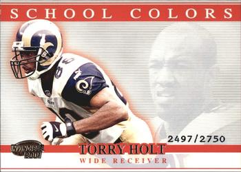 2001 Pacific Invincible - School Colors #28 Torry Holt Front