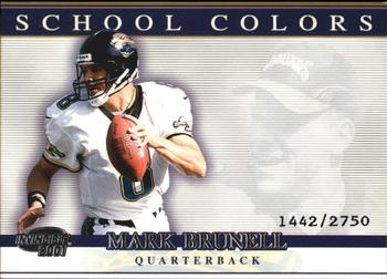 2001 Pacific Invincible - School Colors #55 Mark Brunell Front