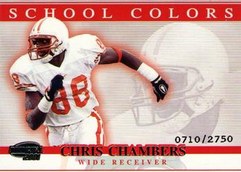 2001 Pacific Invincible - School Colors #60 Chris Chambers Front