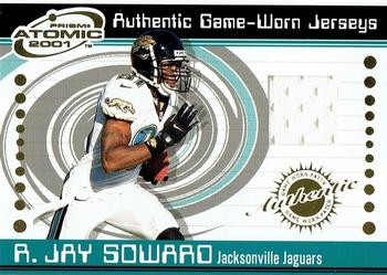 2001 Pacific Prism Atomic - Jersey Patches #37 R.Jay Soward Front