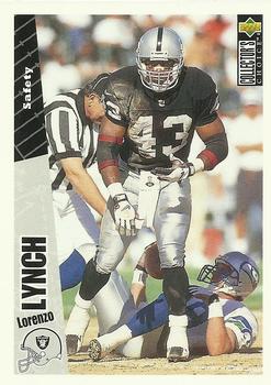 1996 Collector's Choice Update #U199 Lorenzo Lynch Front