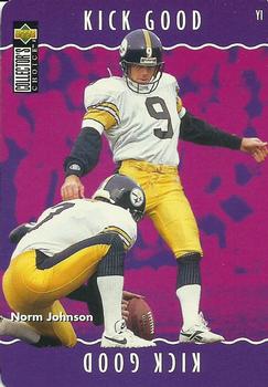 1996 Collector's Choice Update - You Make The Play #Y1 Norm Johnson Front