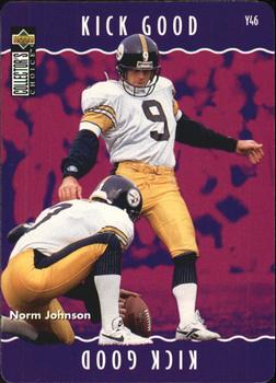 1996 Collector's Choice Update - You Make The Play #Y46 Norm Johnson Front