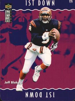 1996 Collector's Choice Update - You Make The Play #Y79 Jeff Blake Front