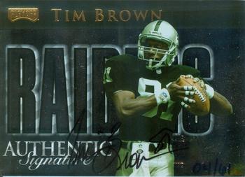 2001 Playoff Honors - Honor Roll Buybacks Autographs #CL22 Tim Brown Front