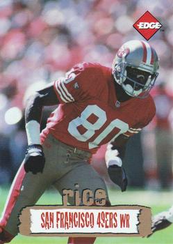 1996 Collector's Edge #206 Jerry Rice Front