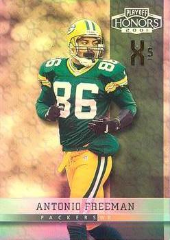 2001 Playoff Honors - X's and O's #77 Antonio Freeman Front