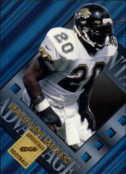 1996 Collector's Edge Advantage #21 Natrone Means Front