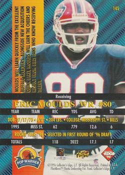 1996 Collector's Edge Advantage #145 Eric Moulds Back