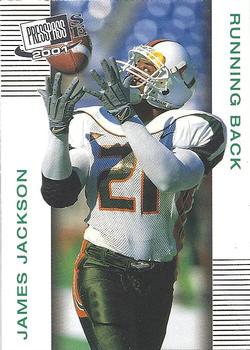 2001 Press Pass SE - Gold #17 James Jackson Front