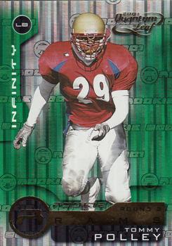 2001 Quantum Leaf - Infinity Green #252 Tommy Polley Front