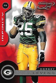 2001 Quantum Leaf - Infinity Red #75 Dorsey Levens Front
