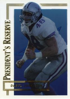 1996 Collector's Edge President's Reserve #245 Daryl Johnston Front