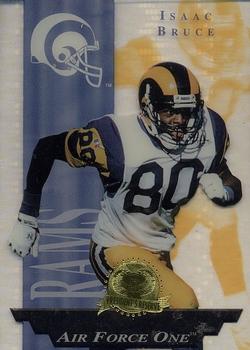 1996 Collector's Edge President's Reserve - Air Force One SN2500 #29 Isaac Bruce Front