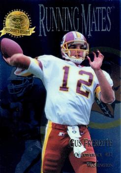 1996 Collector's Edge President's Reserve - Running Mates #RM9 Gus Frerotte / Terry Allen Front