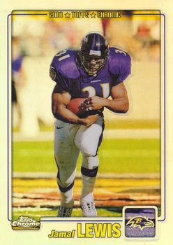 2001 Topps Chrome - Refractors #33 Jamal Lewis Front