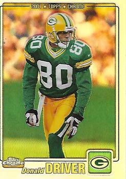 2001 Topps Chrome - Refractors #191 Donald Driver Front