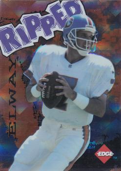 1996 Collector's Edge - Ripped #4 John Elway Front