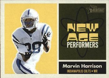 2001 Topps Heritage - New Age Performers #NA3 Marvin Harrison Front