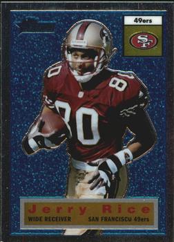 2001 Topps Heritage - Retrofractor #17 Jerry Rice Front