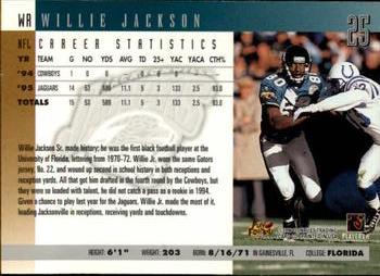 1996 Donruss #25 Willie Jackson Back