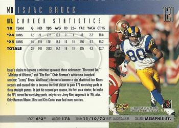 1996 Donruss #121 Isaac Bruce Back
