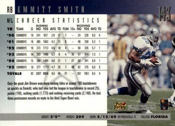 1996 Donruss #143 Emmitt Smith Back