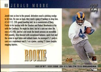 1996 Donruss #225 Jerald Moore Back