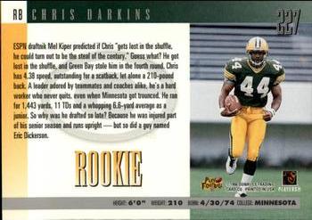 1996 Donruss #227 Chris Darkins Back
