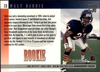 1996 Donruss #230 Walt Harris Back