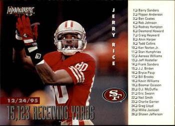 1996 Donruss #238 Jerry Rice Front