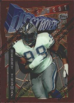 1996 Finest #39 Henry Thomas Front