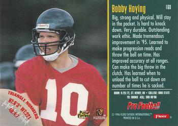 1996 Fleer #160 Bobby Hoying Back