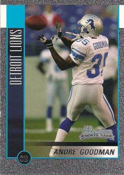 2002 Bowman - Silver #220 Andre Goodman Front