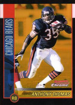 2002 Bowman Chrome - Refractors Gold #52 Anthony Thomas Front