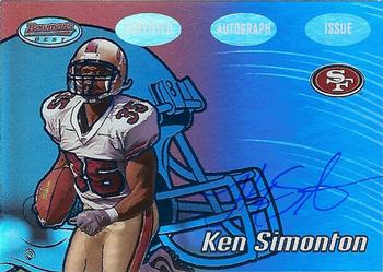 2002 Bowman's Best - Blue #147 Ken Simonton Front