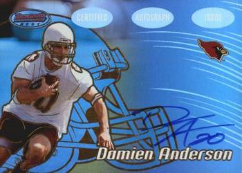 2002 Bowman's Best - Gold #170 Damien Anderson Front