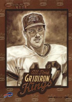 2002 Donruss - All Time Gridiron Kings #AT-2 Jim Kelly Front