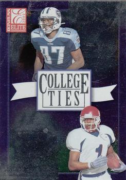 2002 Donruss Elite - College Ties #CT-9 Kevin Dyson / Cliff Russell Front