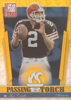 2002 Donruss Elite - Passing the Torch #PT-8 Tim Couch Front