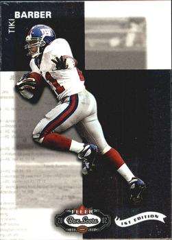 2002 Fleer Box Score - First Edition #48 Tiki Barber Front