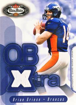 2002 Fleer Box Score - QBXtra Jerseys #NNO Brian Griese Front